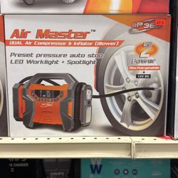 Air compressor and inflator