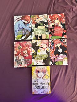 The Quintessential Quintuplets Manga 1-7 (English)