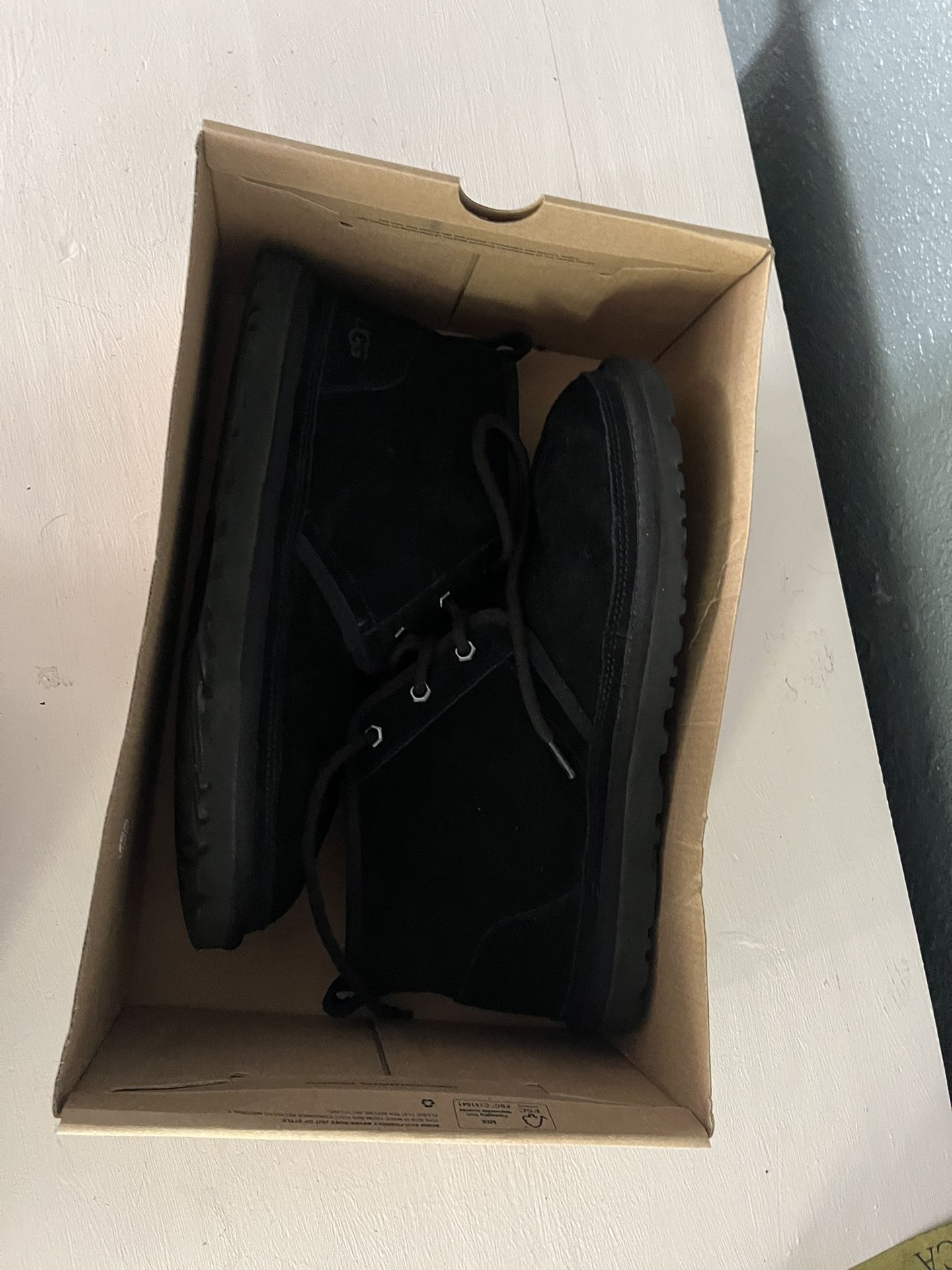 blacked out UGG’s