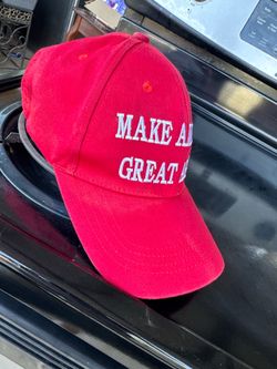 MAGA Red Embroidered Baseball Cap