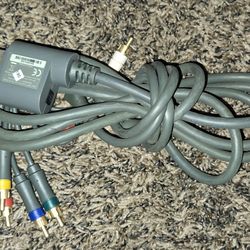 Genuine Official OEM Microsoft XBOX 360 Composite AV Cable X821376-001 Tested