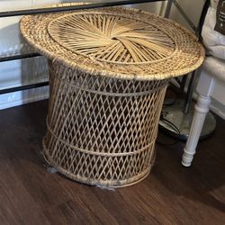 Small Whicker Table 