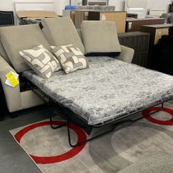 New Ashley Queen Sofa Sleeper with Gel Memory Foam Mattress Very Comfy Was $1299 Now $750. Can Deliver. $99  