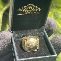 10k Gold World Ring 