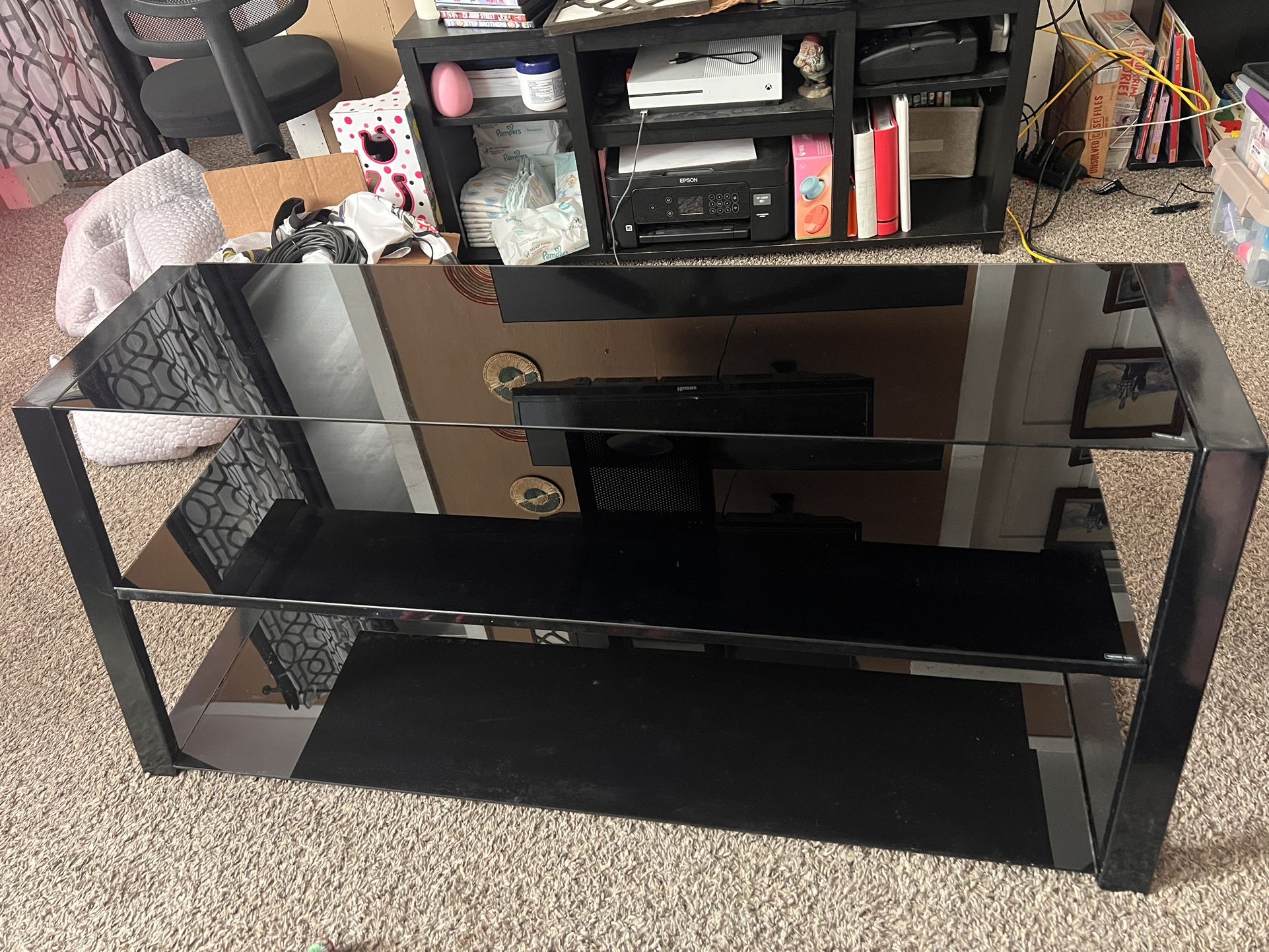 Glass Tv Stand