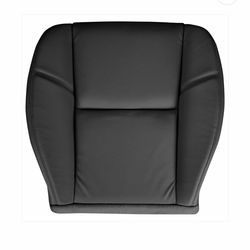 2007 - 2014 Cadillac Escalade Base - Driver Side Bottom Cover - Ebony with Perforated Leather Inserts -