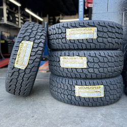 Vendo Set De Llantas LT285/75R16 Marca  GROUND SPEED 