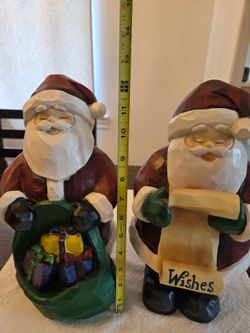 Christmas Santa's  set /2
