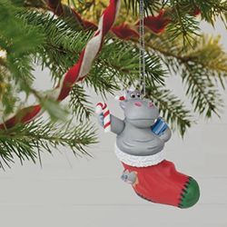 2021 I Want A Hippopotamus For Christmas Hallmark Keepsake Ornament