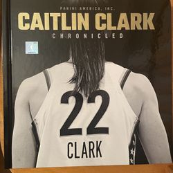 Caitlin Clark Chronicled Book (No Trading Card Packs)