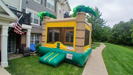 Tropical Palm Tree Bounce House