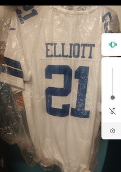Dallas Cowboys Jersey Elliott #21 Size L New...
