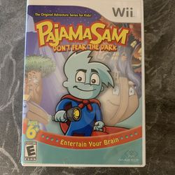 Pajama Sam Don't Fear the Dark for Nintendo Wii