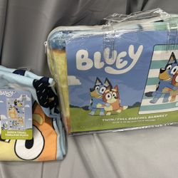 Affordable Bluey Twin & Beach Towel