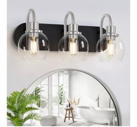 3-Light Bathroom Vanity Light Fixture