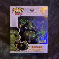 FRANKENSTEIN ROADHOG FUNKO POP SIGNED