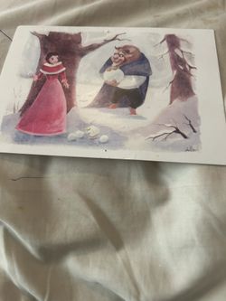 “Something There” Postcard 