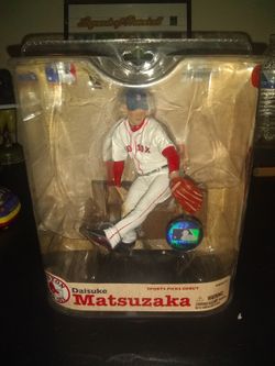 Brand New 2008 Daisuke Matsuzaka Boston Red Sox Mcfarlane Action Figure