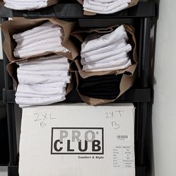 New Pro Club T Shirts. Let Me Know What Size You Need. Located In North Stockton 
