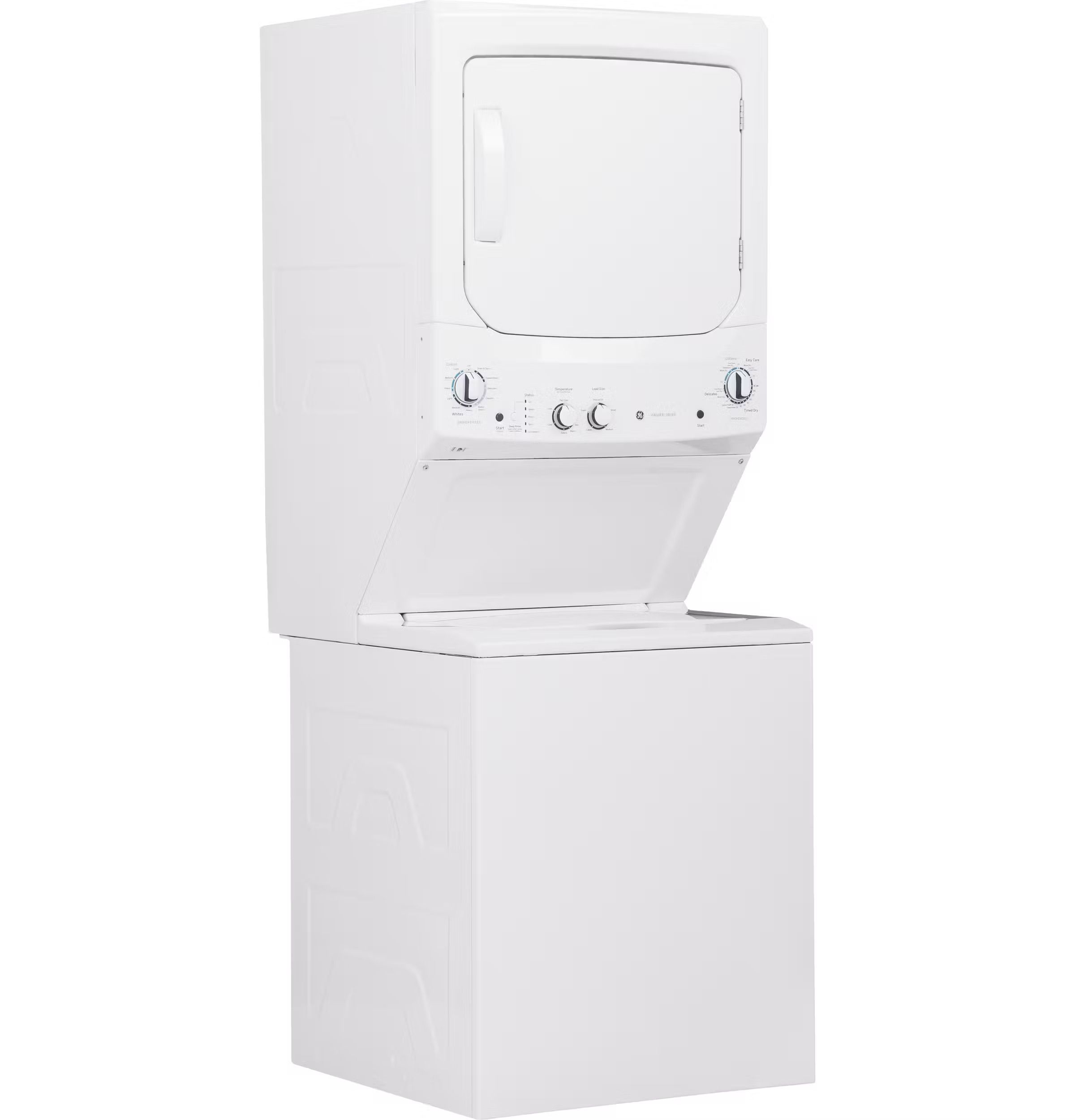 GE 27" Electric Laundry Center - White GUD27ESSMWW