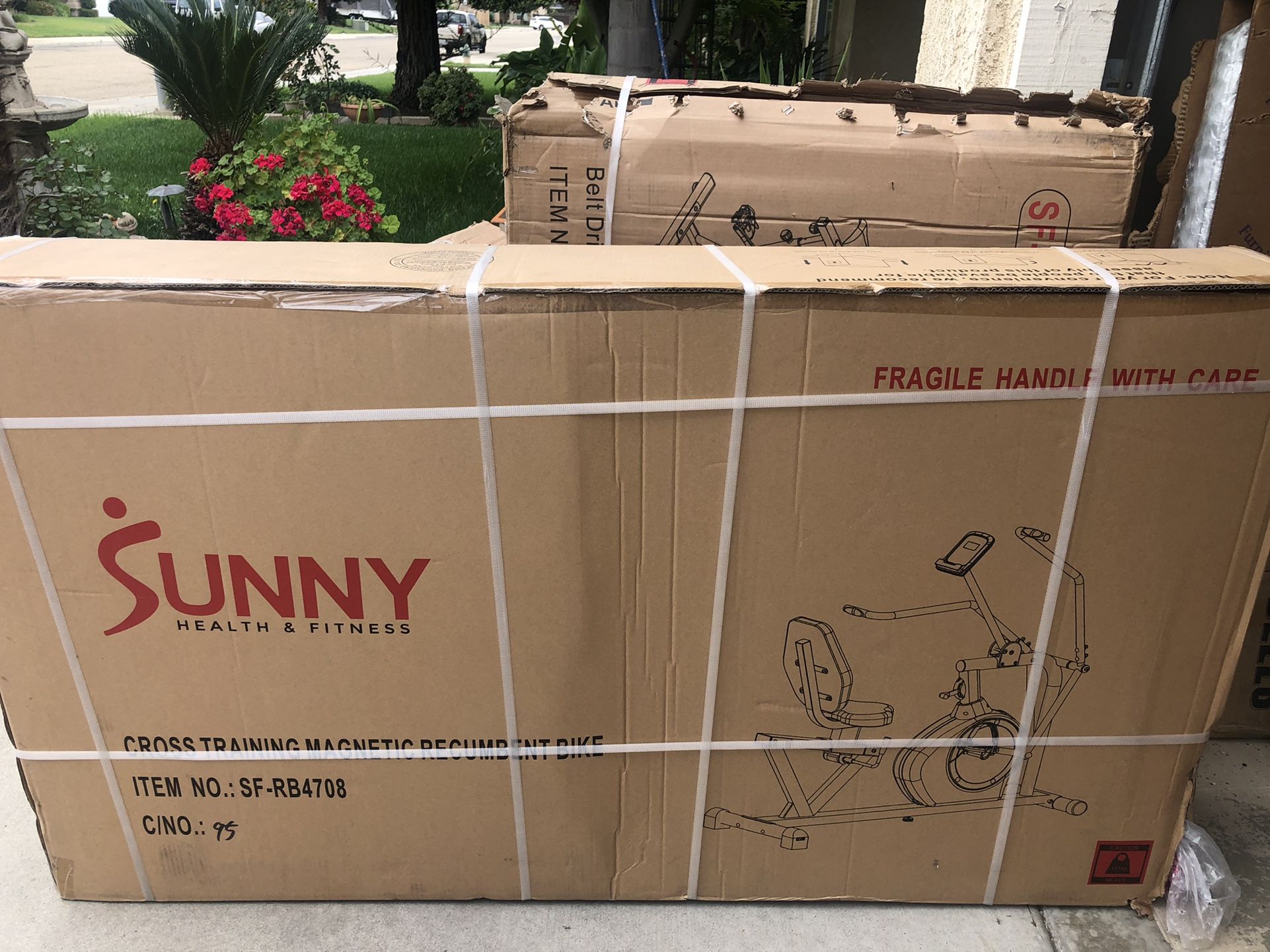 Brand New. Arm Exerciser Recumbent Bike.