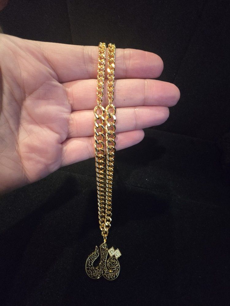 21k Gold Plated Necklace