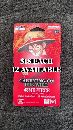 One Piece OP13 Carrying On His Will Sleeved Booster Pack