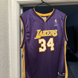 Shaq Jersey Boys XL lakers 