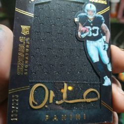 #193/225 Limited Edition 2016  DeAndre Washington Black Gold Auto 