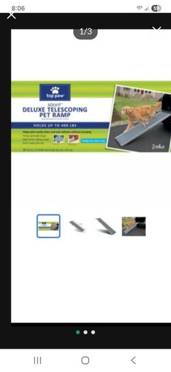 Deluxe Telescoping Pet Ramp