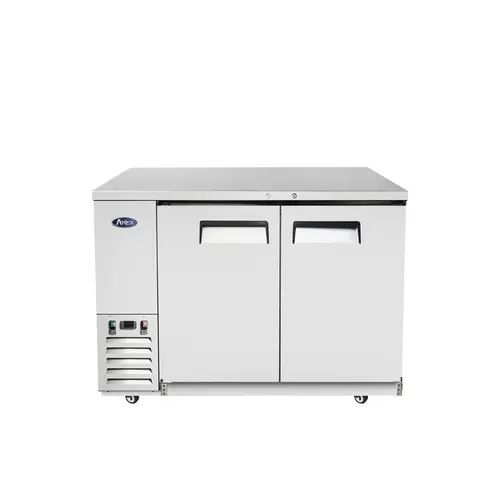 Atosa 59" Stainless Steel Bar Back Cooler (New) Slides In, Steps Up Service