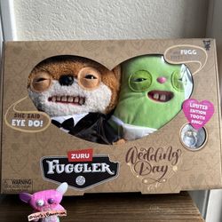 Fuggler Wedding Fuggs 9” Limited Edition Tooth Ring 2 Pack New In Box