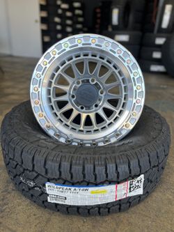 265/70/17 FALKEN WILPDEAK AT4W / LOCK OFF ROAD 17" MOJAVE