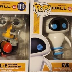 Wall E and Eve set #1115,1116