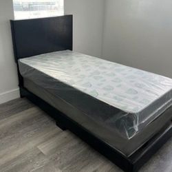 NEW TWIN MATTRESS WITH BOX SPRING 🔝 ALL SIZES IN STOCK