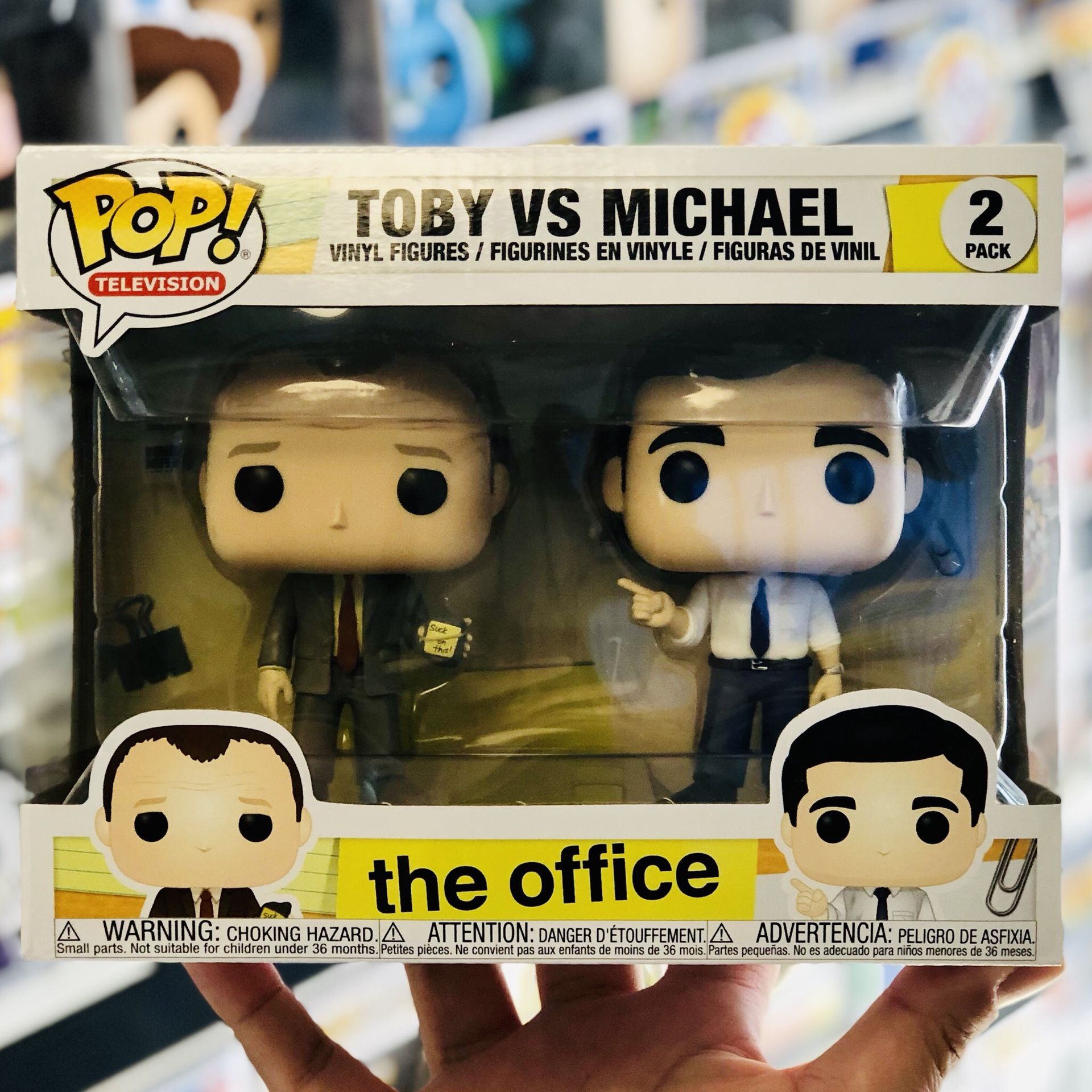 Funko Pop - THE OFFICE 2-PK - TOBY vs MICHAEL