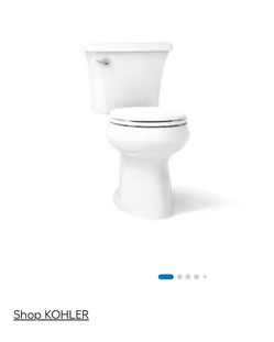 New Kohler toilet