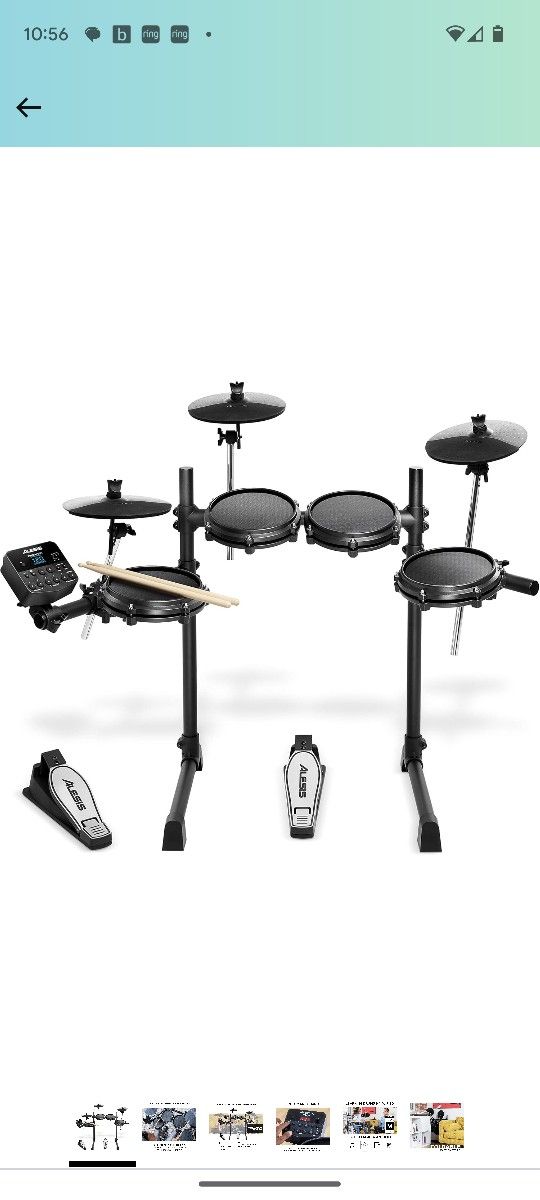 Alesis Turbo Mesh Electric Drum Set **New**