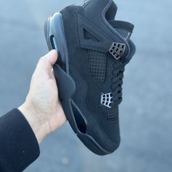 Jordan 4 Retro Black Cat Size 10 Men’s New Nike With Receipt 