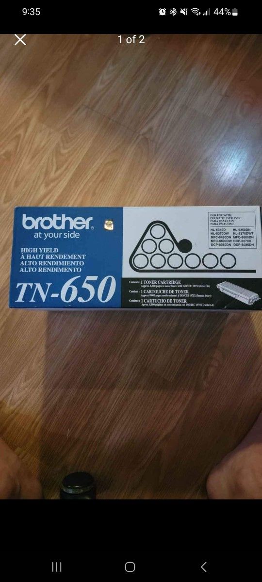 TN-650 Toner Cartridge