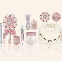 Vintage Lolita Cosmetic Vanity Set All New 