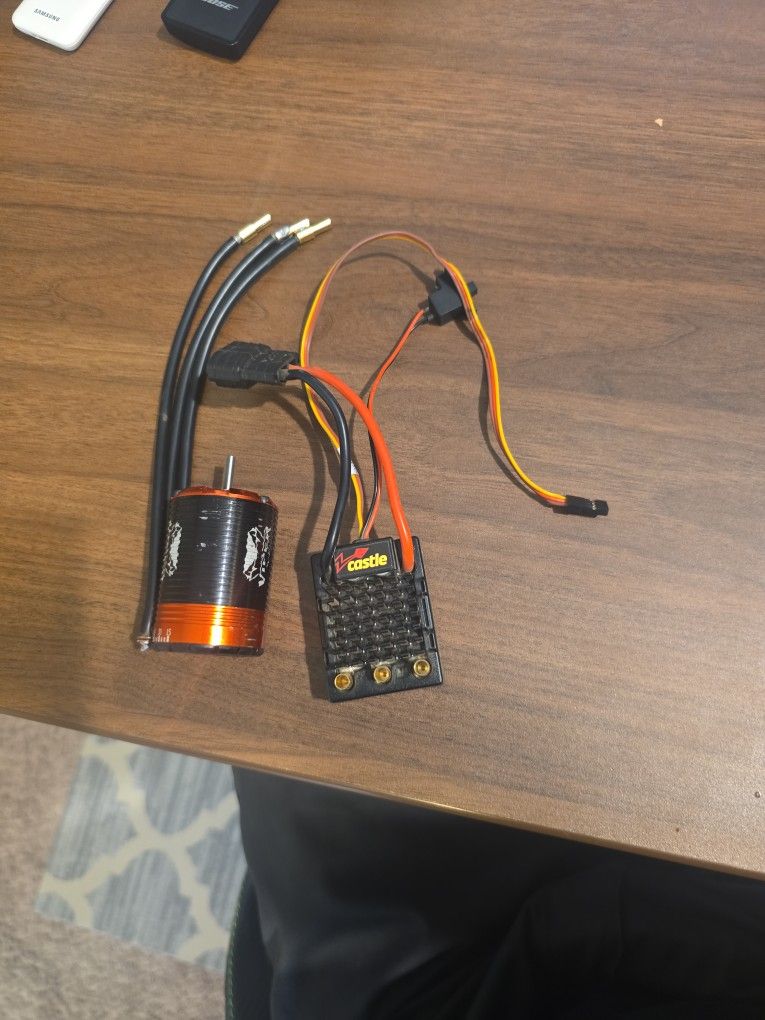 RC Car Brushless Esc and Motor