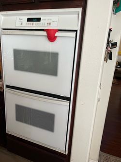 Whirlpool double wall oven