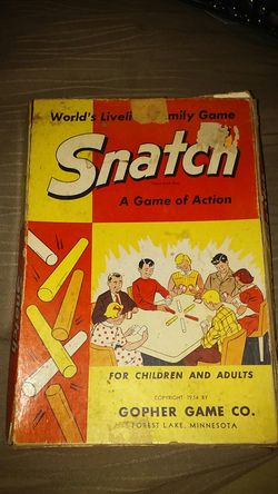 Vintage family game Snatch