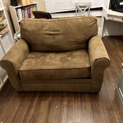 Twin Size Sofa Bed Arm Chair Couch 