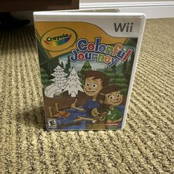 Crayola Colorful Journey Nintendo Wii Game