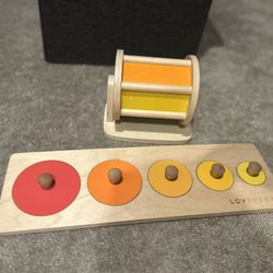 Lovevery Circle of Friends Puzzle toy (comes with free color wheel )