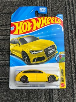 Hot Wheels Yellow ‘17 Audi RS 6 Avant – Brand New | Euro