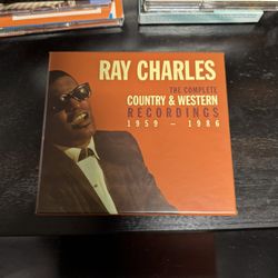 Ray Charles The Complete Country & Western Recordings 4 Disc Set