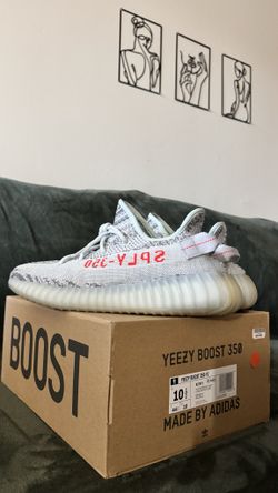 Yeezy Boost 350 V2 Blue Tint - Size 10.5